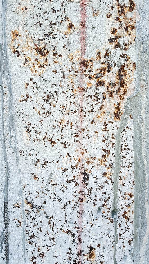 Dirty walls with stains plaster and rustl Dirty walls with stains plaster and rustl