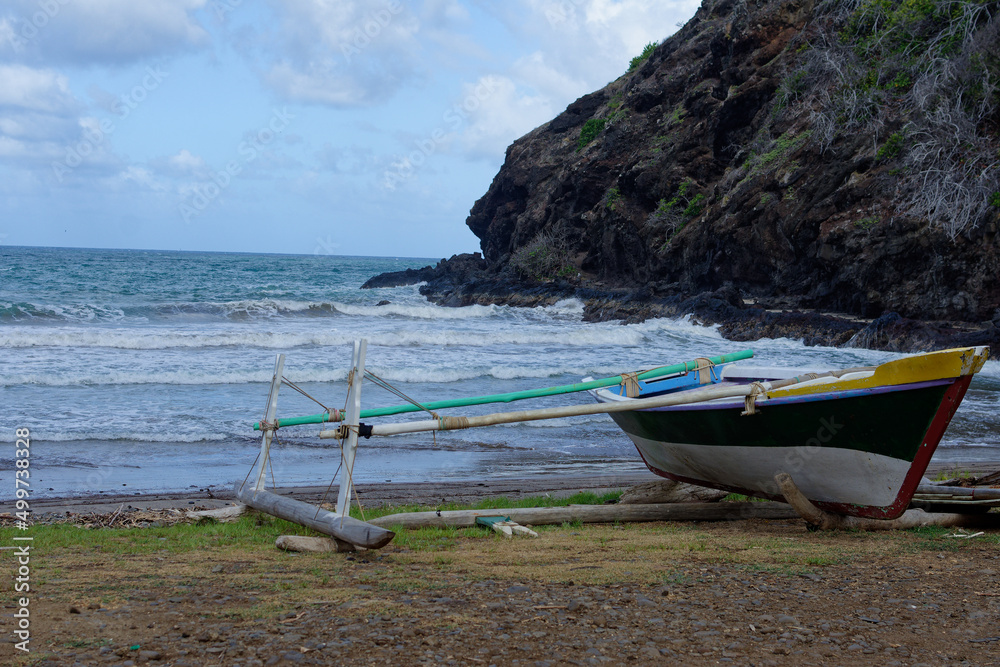 Baie de ta'aoa - hiva oa - iles marquises en polynésie francaise