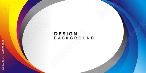 Abstract vector design for banner and background design template with blue color concept