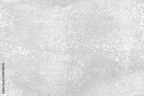Fully seamless texture of light gray flat slate with patches of plaster