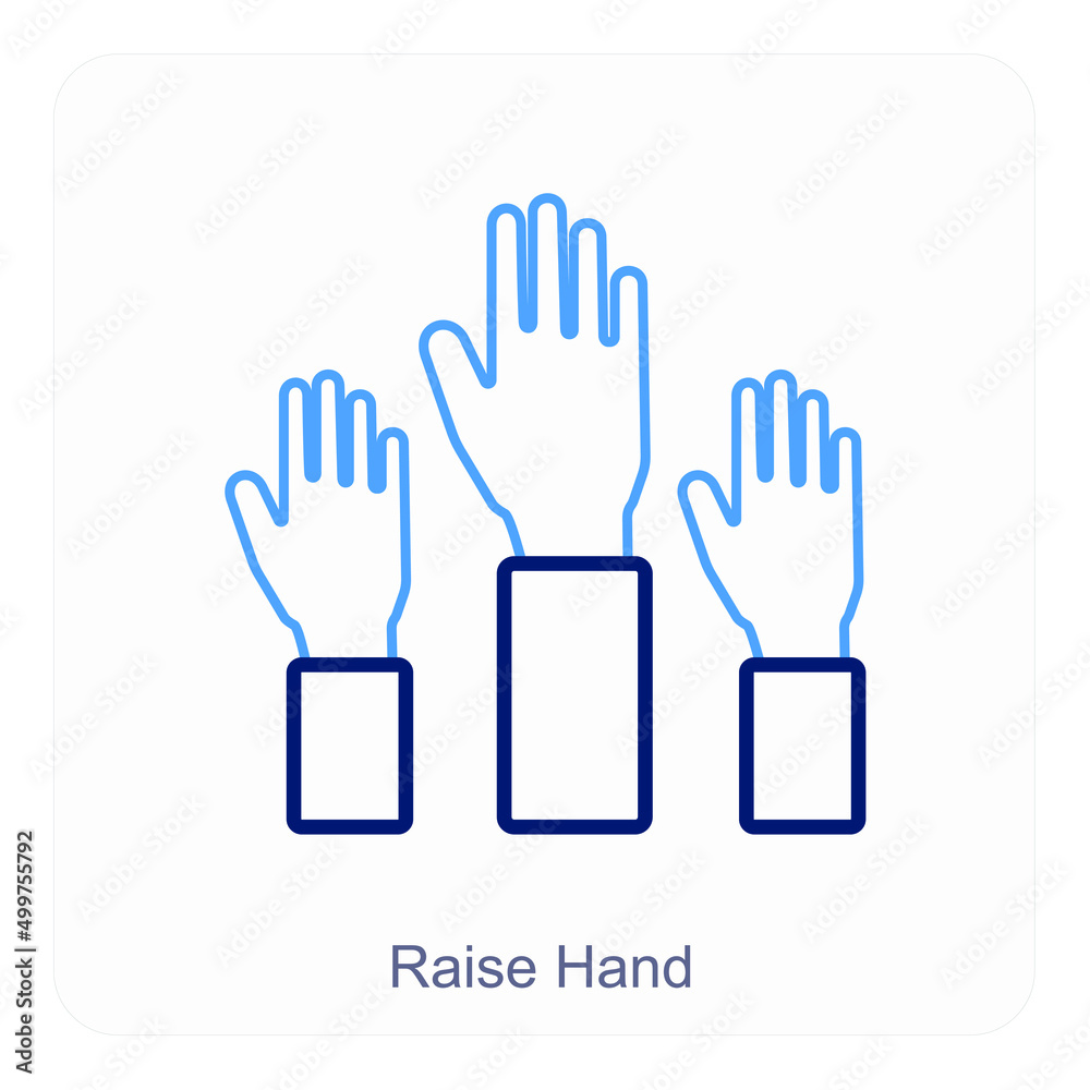 Obraz premium Raise Hands