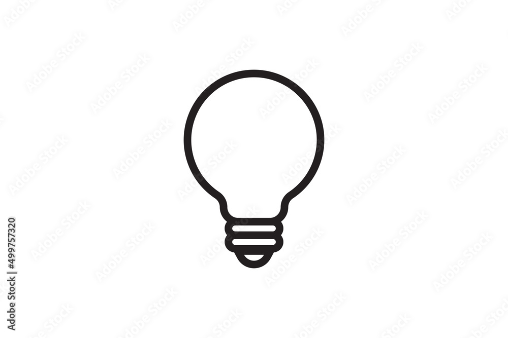 Electric light bulb icon. Electricity lamp symbol. Vector illumination sign. Electric light bulb icon. Electricity lamp symbol. Vector illumination sign.
