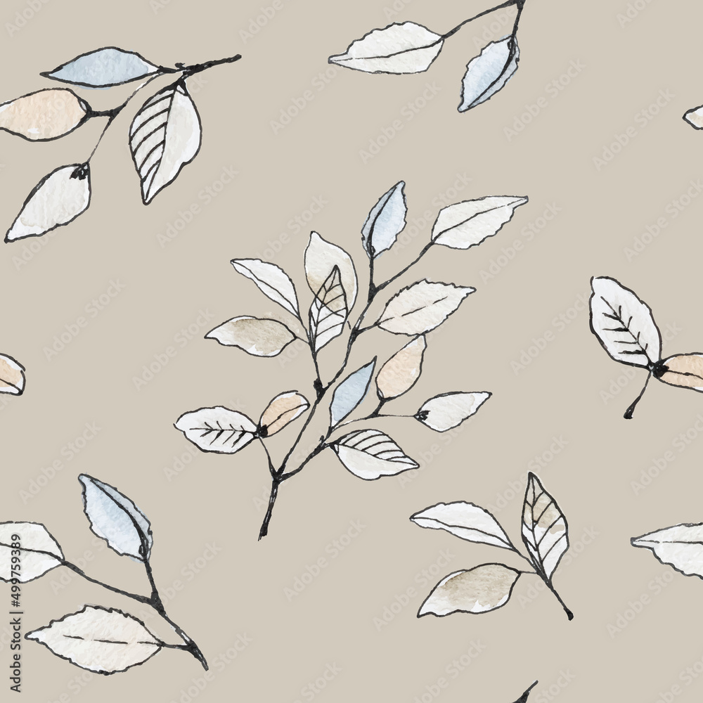 Fototapeta premium Spring summer pattern