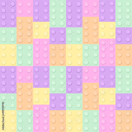 seamless pattern with colorful squares