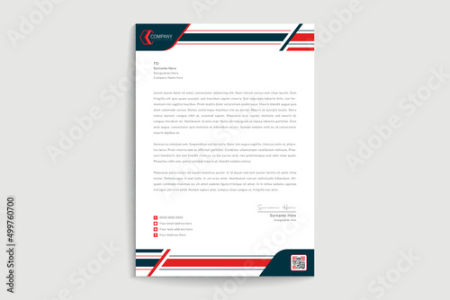 Real estate business letterhead design. Creative Clean business style print ready letterhead design for your corporate building and real estate project. The Letterhead Element Of Stationery Design