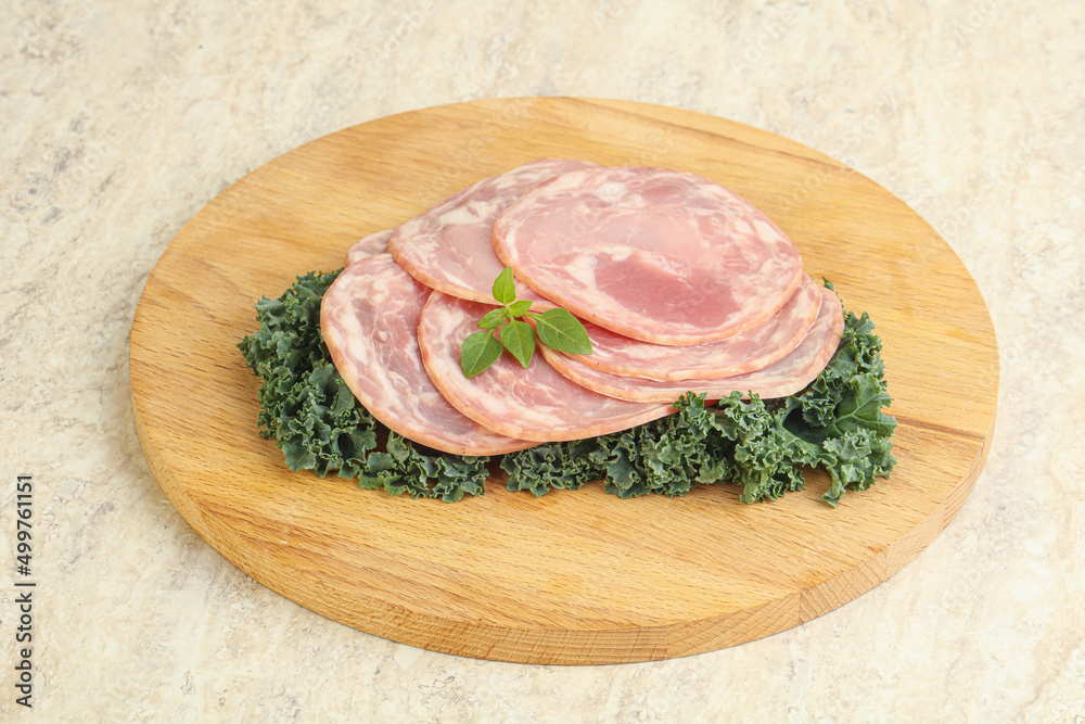 Italian pork salami sausage - Napoli Italian pork salami sausage - Napoli
