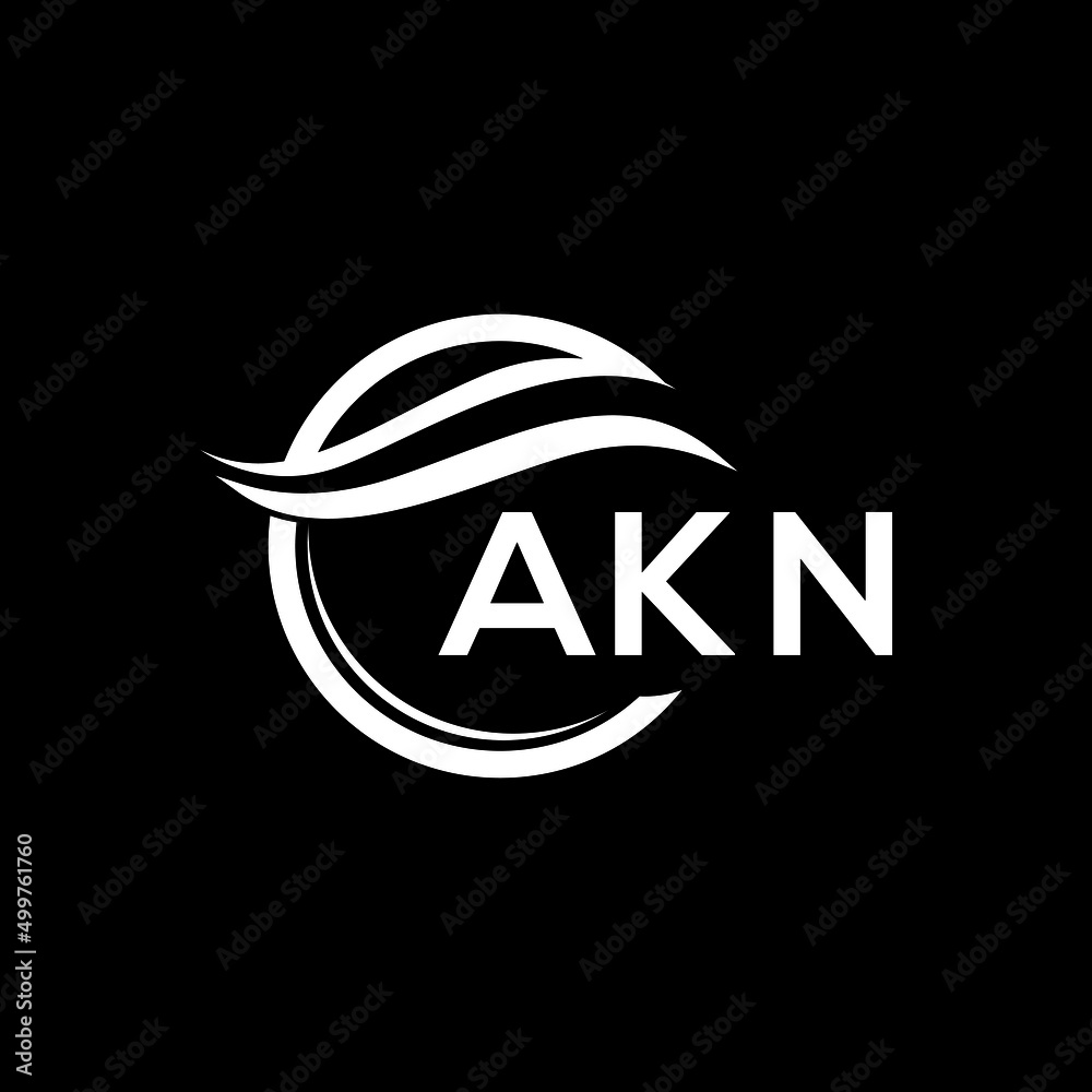 AKN letter logo design on black background. AKN creative initials letter logo concept. AKN letter design.
AKN letter logo design on black background. AKN creative initials letter logo concept. AKN letter design.