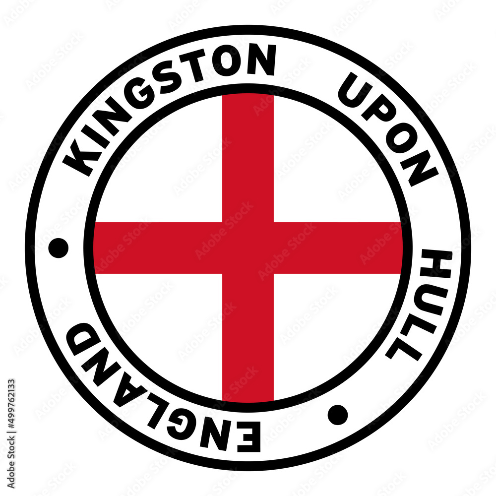 Round Kingston Upon Hull England Flag Clipart Round Kingston Upon Hull England Flag Clipart