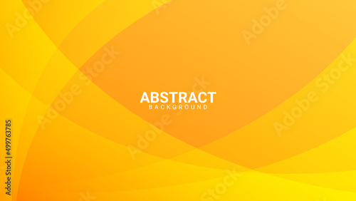 yellow abstract background with dynamic shape composition