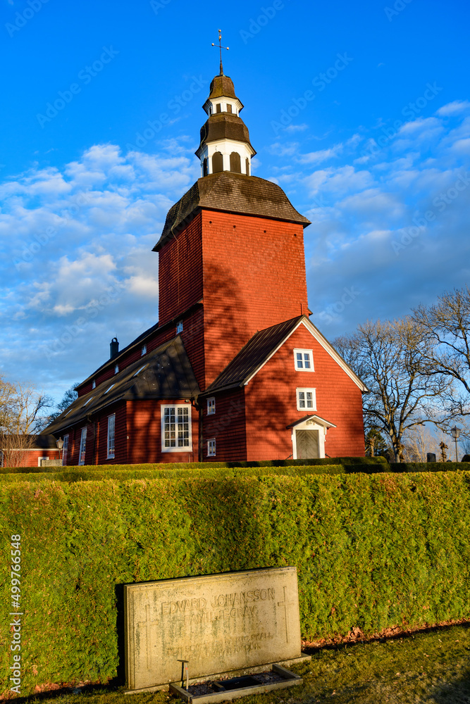 church habo kyrka in sweden
