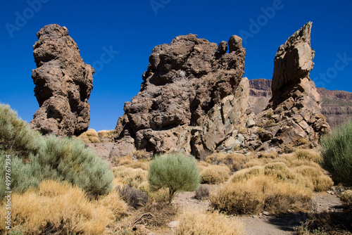Obraz na płótnie Los Roques, Tenerife, Canary Islands w salonie
