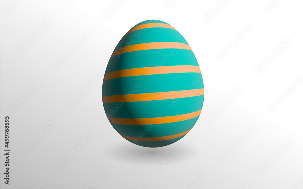 Easter Egg 3D Render File
