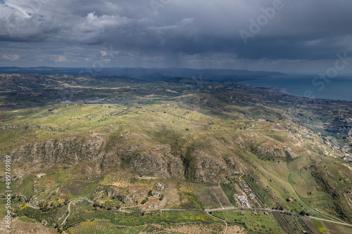 landscape in region country, Sicilia