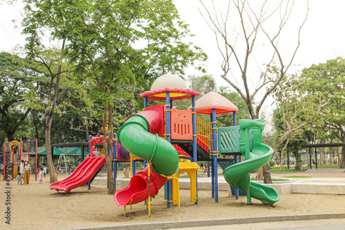 Children's amusement facilities in lumpini Park