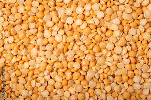 Background of dry yellow pea