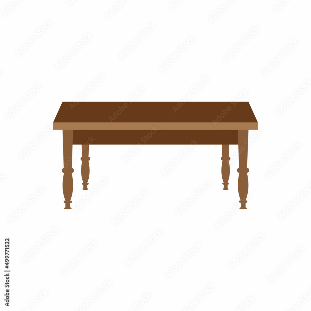 Table vector logo icon object background illustration Table vector logo icon object background illustration