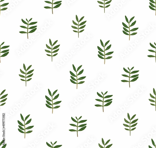 Herbal seamless pattern. Floral background. Botanic. Herbarium print
