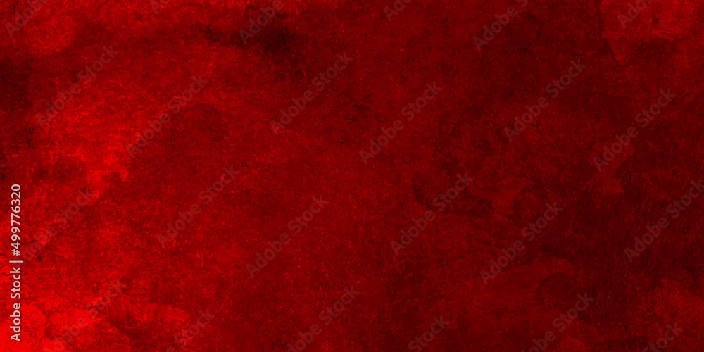 Red grunge texture background of cement plaster wall with cracks, surface of plastic bin represent the texture surface background concept related idea.