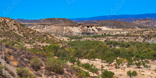 Tabernas Desert Nature Reserve, Special Protection Area, Hot Desert Climate Region, Tabernas, Almería, Andalucía, Spain, Europe © Al Carrera
