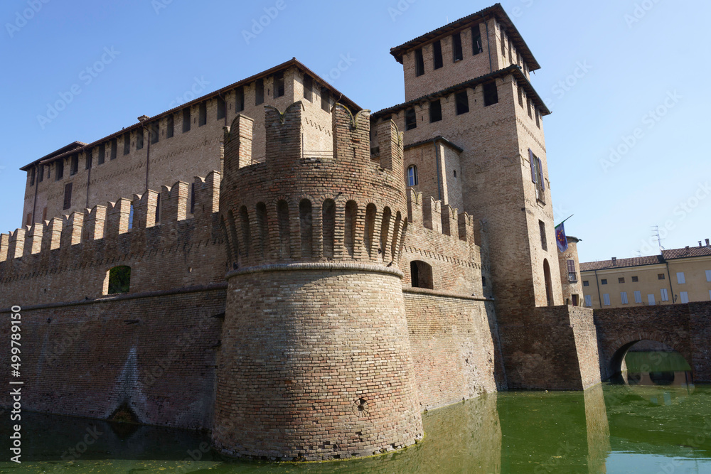Obraz premium Fontanellato, Parma: the medieval fortress
