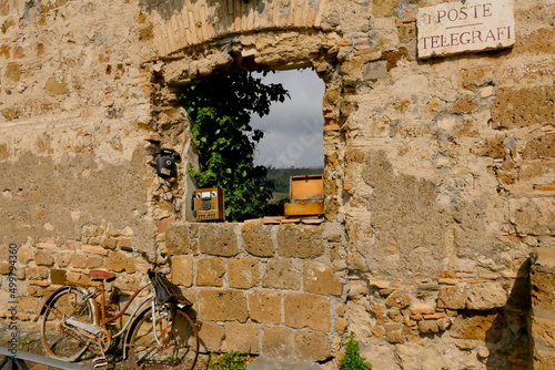 Celleno, borgo fantasma. Viterbo, Lazio photo