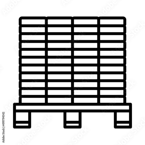 Icon Of Construction Pallet