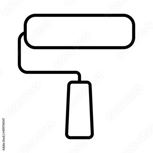Icon Of Construction Paint Brushes