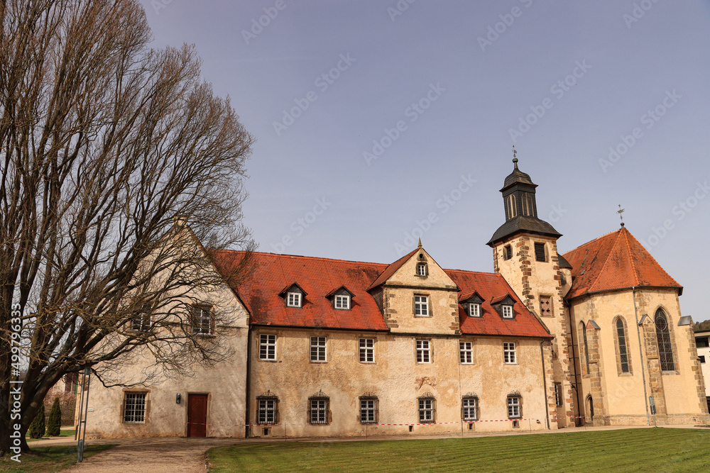 Morschen an der Fulda; Ehemaliges Kloster Haydau (heutiges Rathaus)