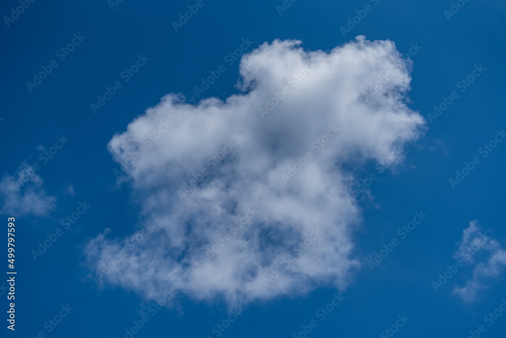 Sunny day, blue sky and white clouds Sunny day, blue sky and white clouds