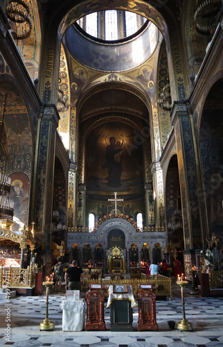 Interior of St Volodymyr s Cathedral in Kyiv