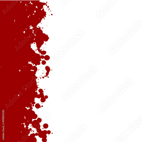 bloody side of the paper