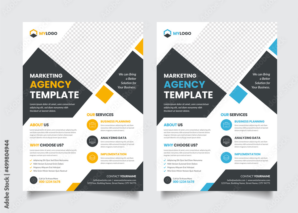 Creative Digital Marketing Agency Flyer Design Template Creative Digital Marketing Agency Flyer Design Template