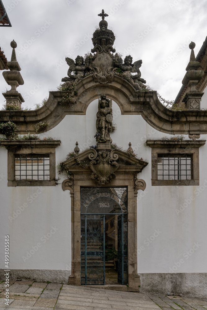 entrance to the Capela a Virgem Maria chapel entrance to the Capela a Virgem Maria chapel