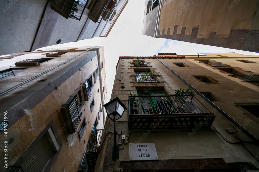 streets of Barcelona, Spain