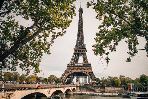 The Eiffel Tower in Paris, Europe © Bryan