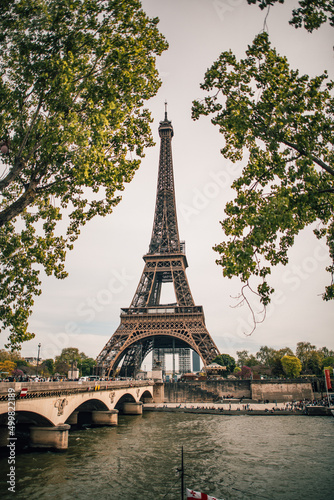 The Eiffel Tower in Paris, Europe © Bryan