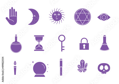 シンプルなオカルトモチーフ