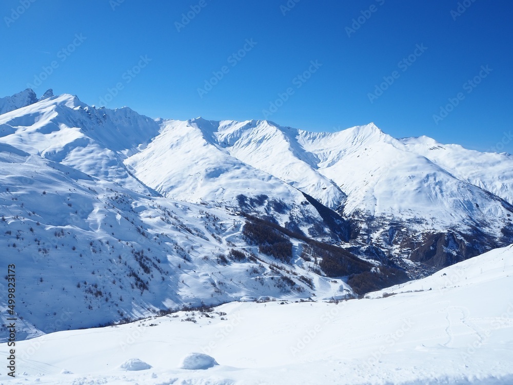 Obraz premium Snow Mountains Landscape