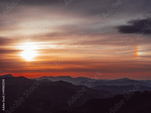 portrait of a beautiful arched sunset © 23_stockphotography