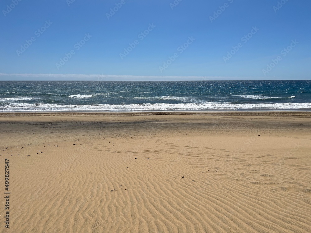 Maspalomas beach on the island of Gran Canaria, Spain Maspalomas beach on the island of Gran Canaria, Spain