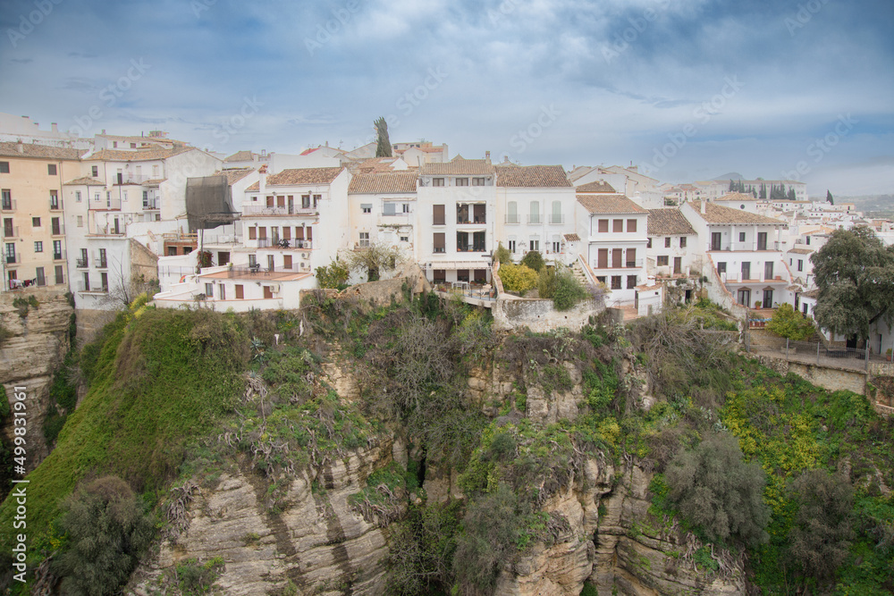 Architecture of the Old Town of Ronda in Andalusia, Spain Architecture of the Old Town of Ronda in Andalusia, Spain