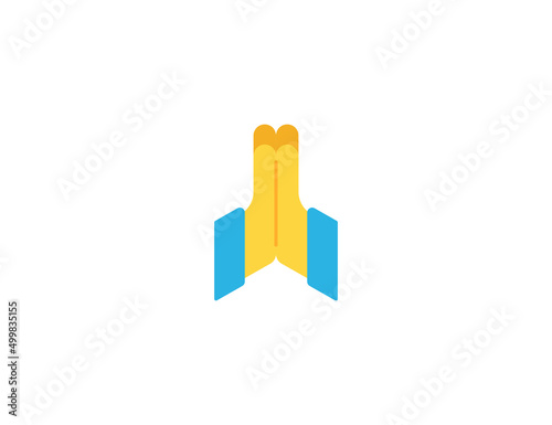 Folded Hands Gesture Emoticon. Vector Folded Hands Emoji Free Download Folded Hands Gesture Emoticon. Vector Folded Hands Emoji - GFXLoad