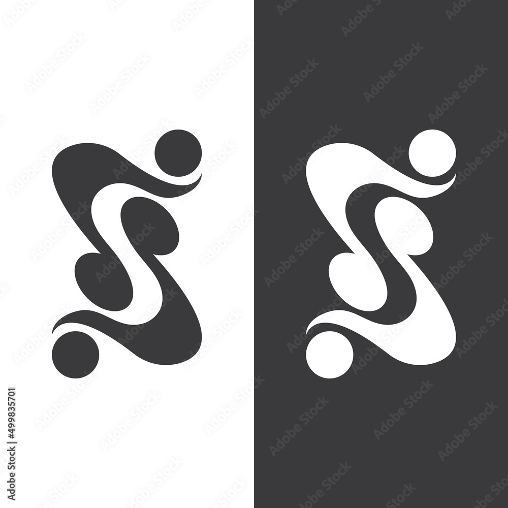 Business corporate S letter logo Business corporate S letter logo