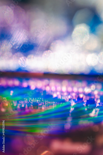 Microelectronic elements for circuit engineering. Background. selective focus