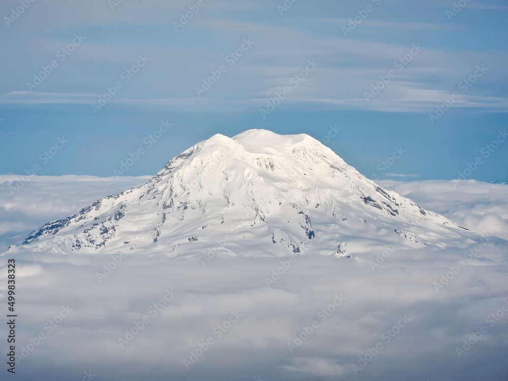Mount Rainier from Above