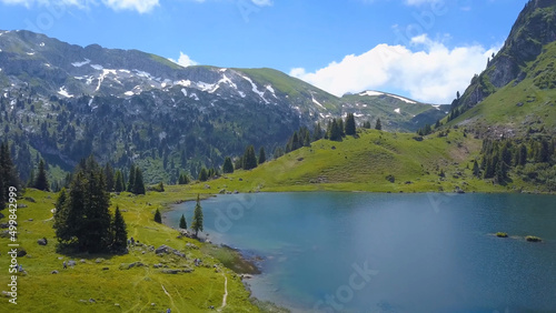 lake in the mountains