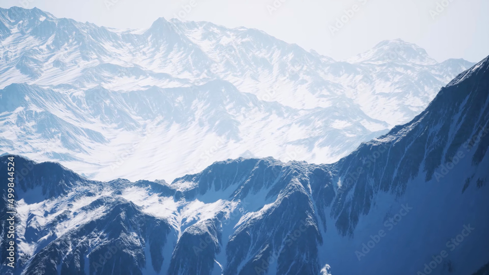 Obraz premium mountains in the snow
