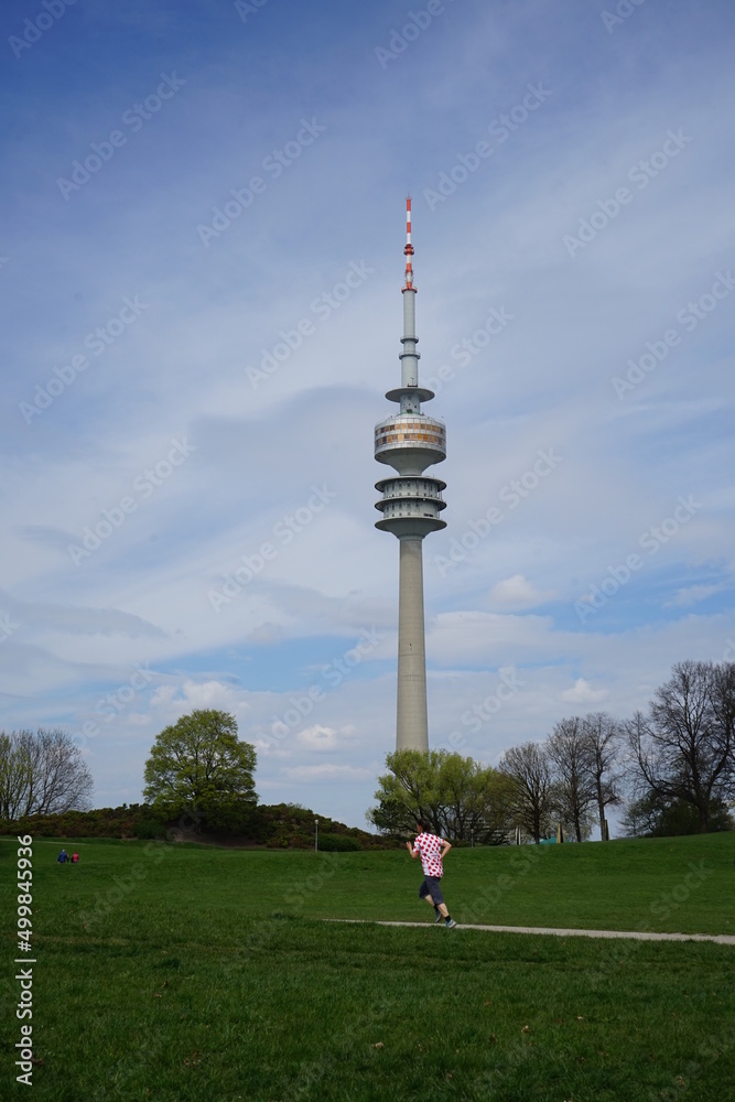 Obraz premium Olympiaturm München