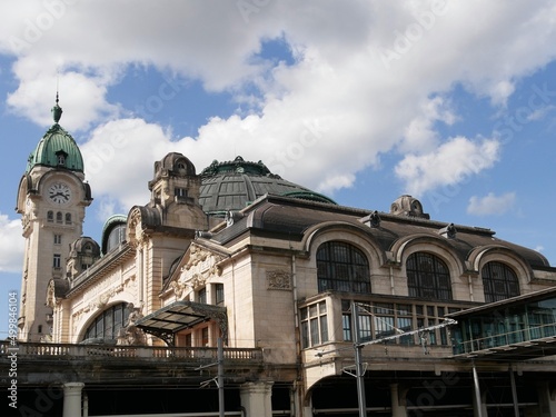 Gare de Limoges bénédictins monument historique en Haute-Vienne France © CHRISTINE