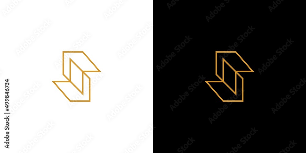 modern and unique letter S initials logo design modern and unique letter S initials logo design